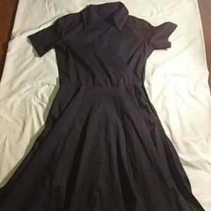 Vintage Cross Front Gown